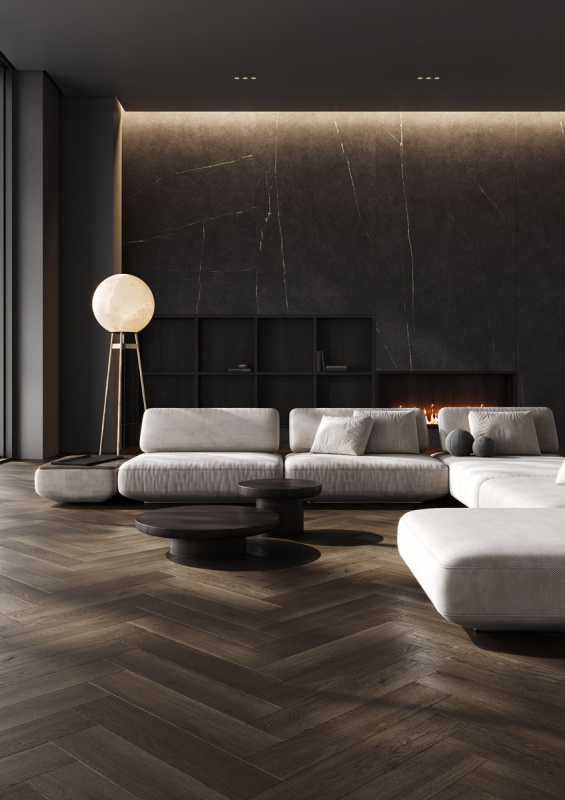Кварц-виниловый ламинат Fargo Bevel Parquet 33-2123-57 Дуб Бали