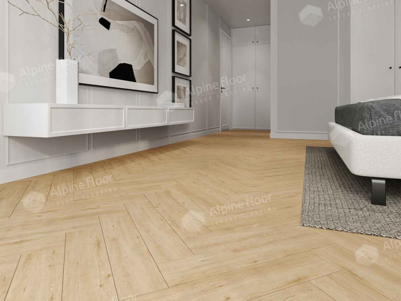 Виниловая плитка Alpine Floor Eco 16-26 Дуб Лесат