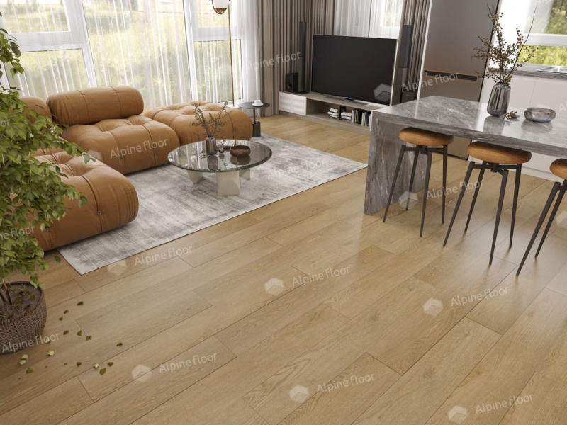 Кварц-виниловая плитка Alpine Floor Eco 173-6 Mc Клен Классический