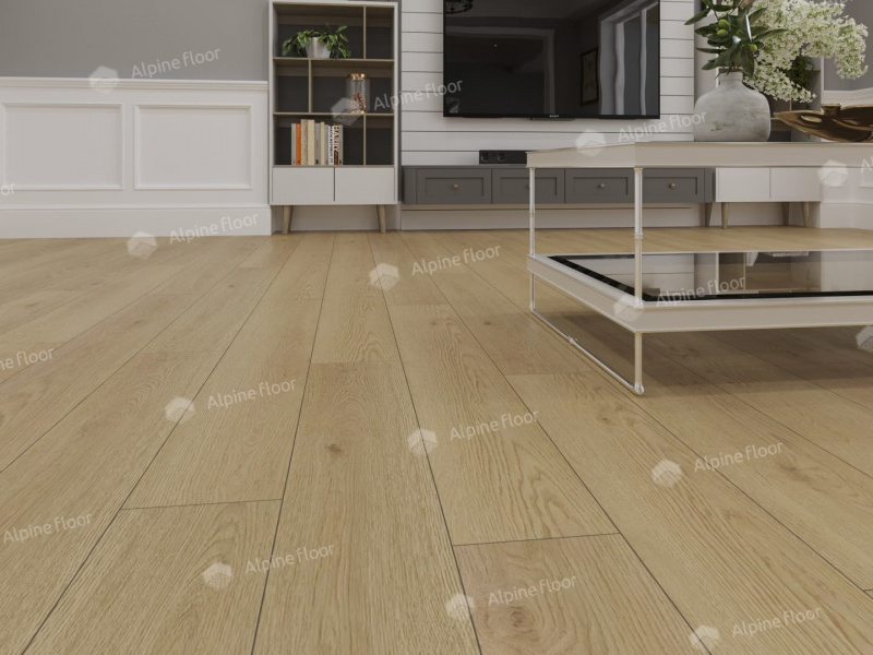 Виниловая плитка Alpine Floor Eco 3-37 Дуб Марципановый