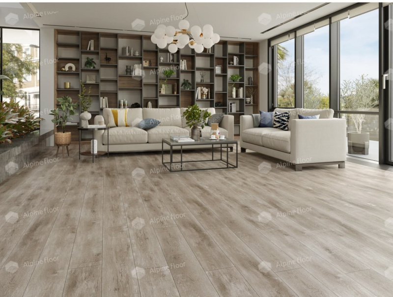 Виниловая плитка Alpine Floor Дуб Медовый Eco 5-17