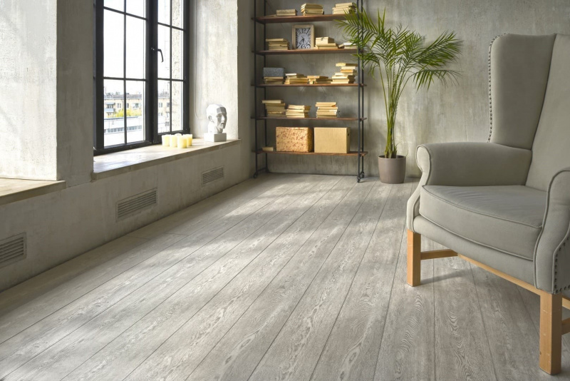 Кварц-виниловая плитка Alpine Floor Голубой Лес Eco 9-8