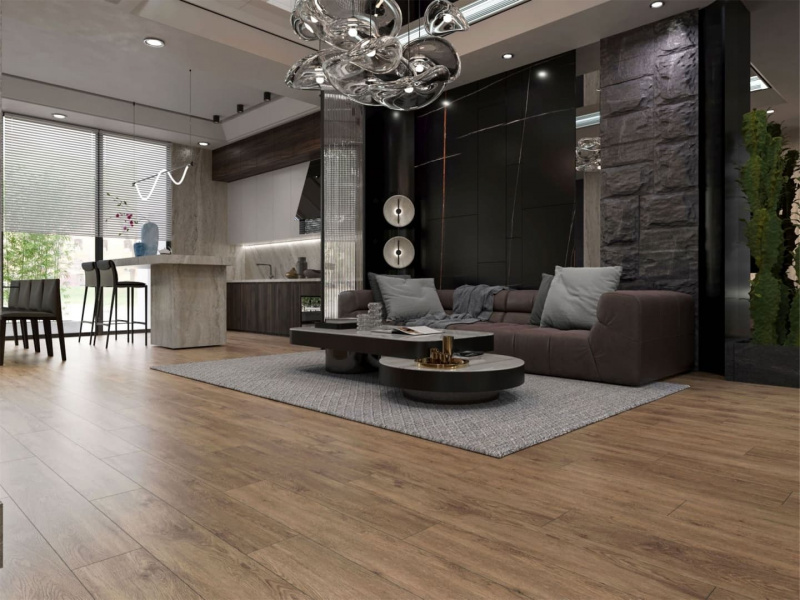 Кварц-виниловая плитка Alpine Floor Eco 11-707 Гевуина