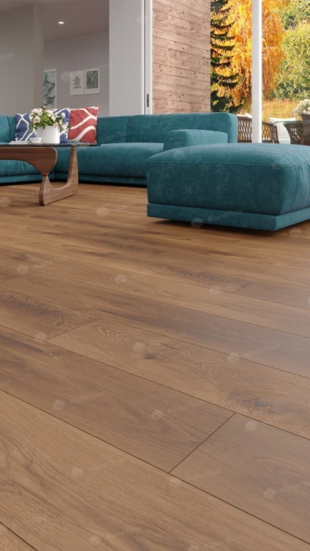 Кварц-виниловая плитка Alpine Floor Дуб Насыщенный Eco 7-7 Aba