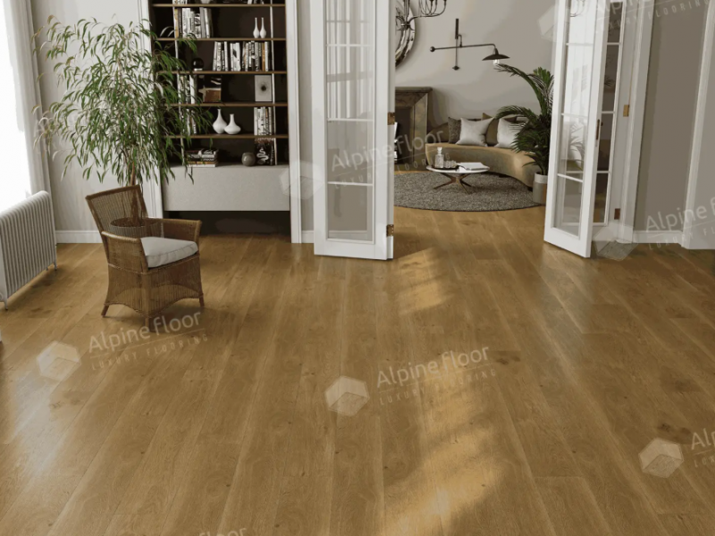 Кварц-виниловая плитка Alpine Floor Eco 24-3 Дуб Эталон