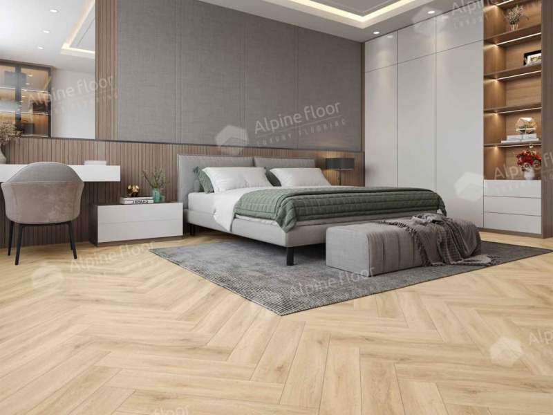 Виниловая плитка Alpine Floor Eco 16-24 Дуб Ригелб