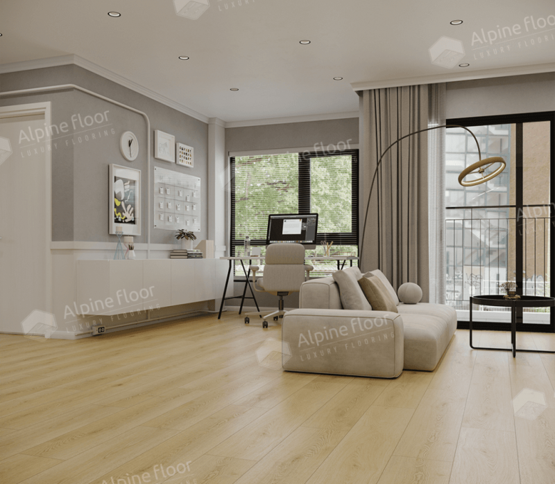 Кварц-виниловая плитка Alpine Floor Eco 21-15 Твист