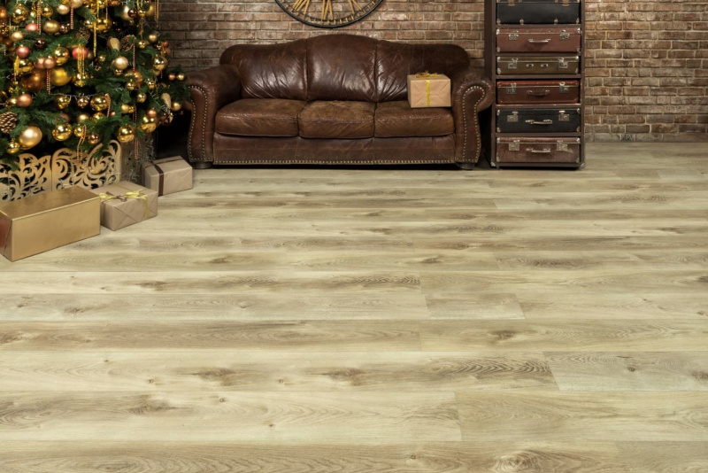Кварц-виниловая плитка Alpine Floor Дуб Песчаный Eco 7-10 Aba