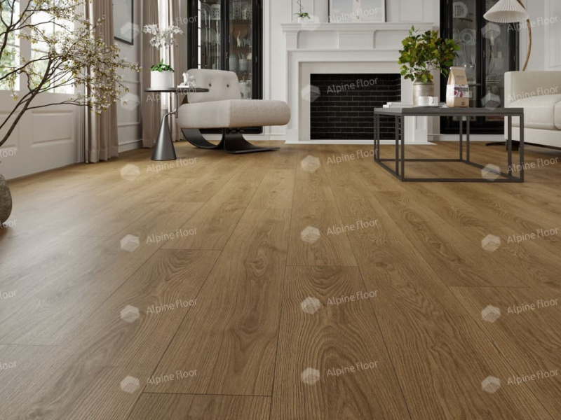 Кварц-виниловая плитка Alpine Floor Аллегро Eco 14-101