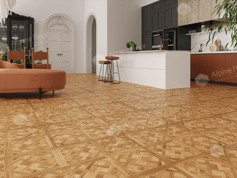 Кварц-виниловая плитка Alpine Floor Eco 25-2 Лувр