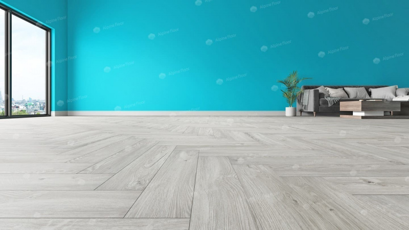 Виниловая плитка Alpine Floor Есо 16-11 Снежный