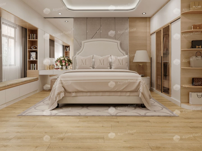 Кварц-виниловая плитка Alpine Floor Комодо Eco 14-701