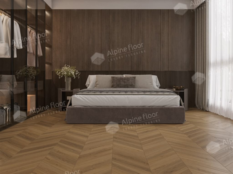 Ламинат Alpine Floor LF109-07 Дуб Тибет