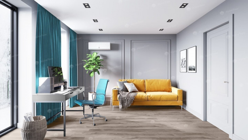 Кварц-виниловая плитка Alpine Floor Дуб Гранит Eco 7-8 Aba
