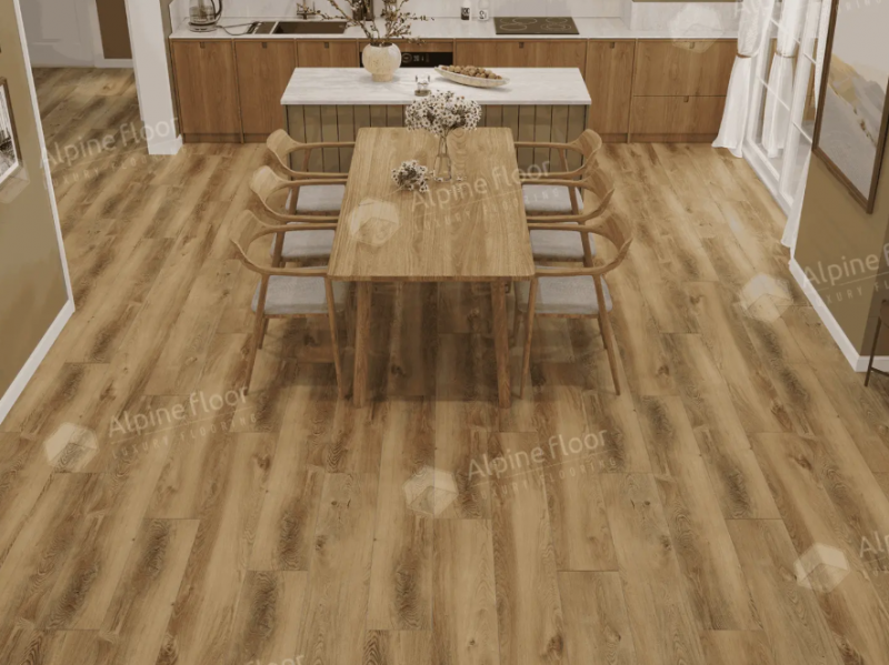 Кварц-виниловая плитка Alpine Floor Eco 24-6 Дуб Дюна