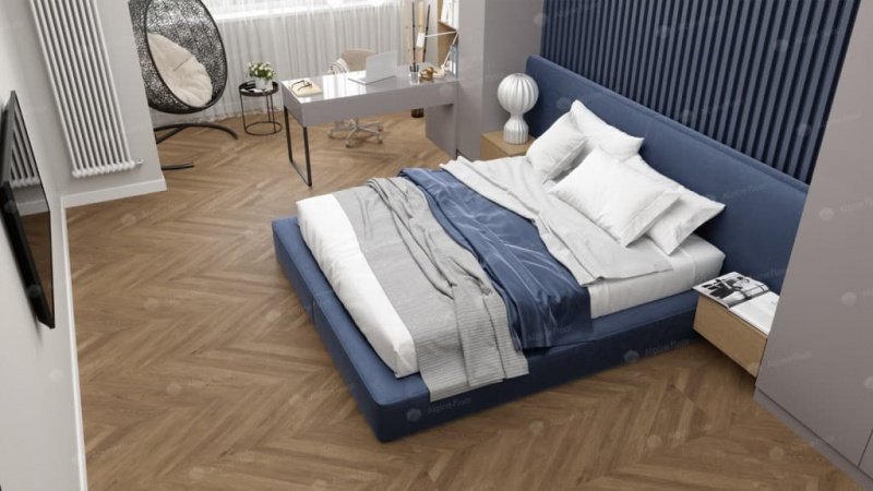 Виниловая плитка Alpine Floor Французская Елочка Eco 5-25