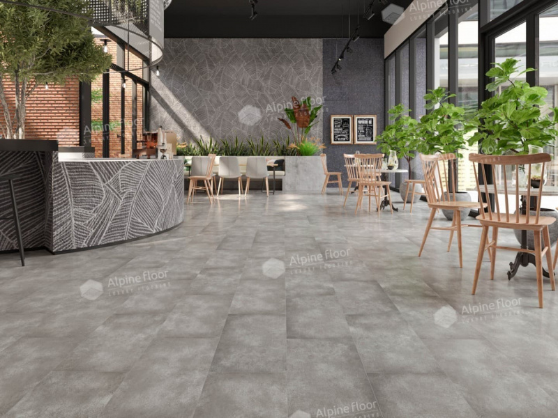 Кварц-виниловая плитка Alpine Floor Девон Eco 4-12