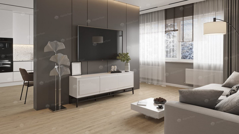 Кварц-виниловая плитка Alpine Floor Анданте Eco 14-10