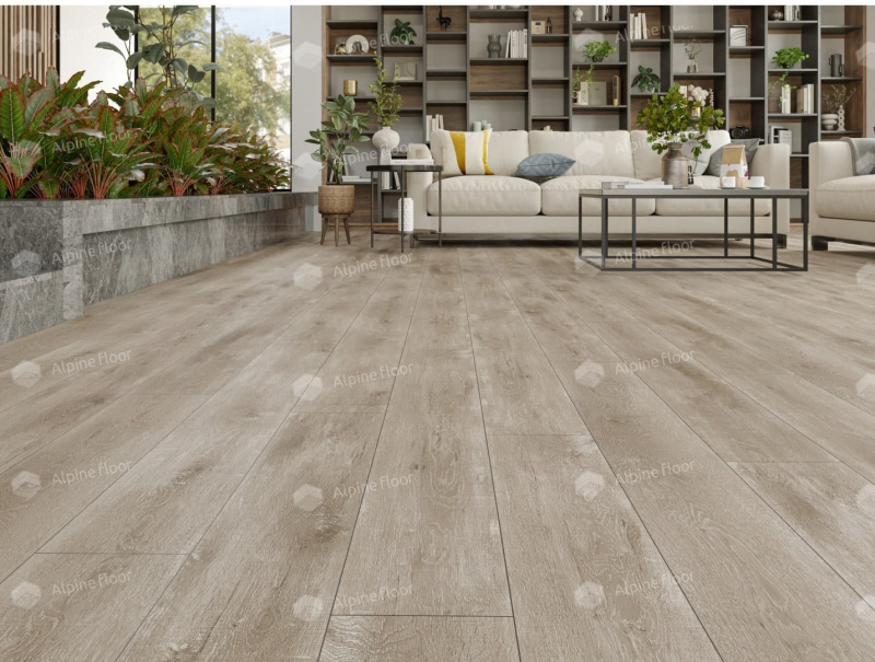 Виниловая плитка Alpine Floor Дуб Медовый Eco 5-17