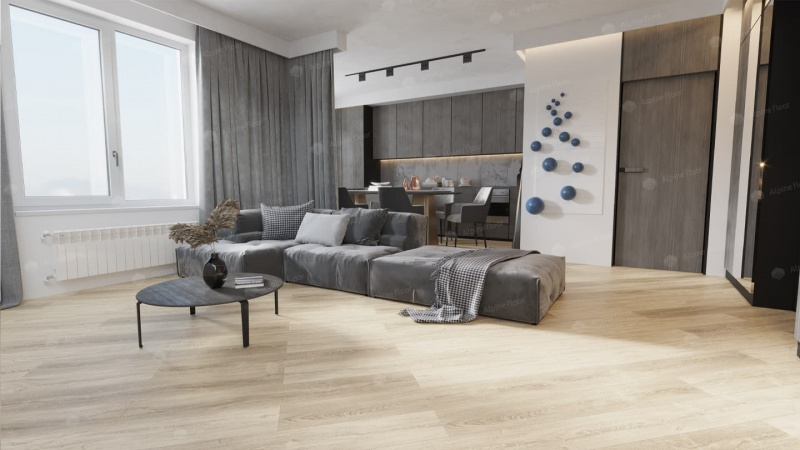 Кварц-виниловая плитка Alpine Floor Редвуд Eco 9-11