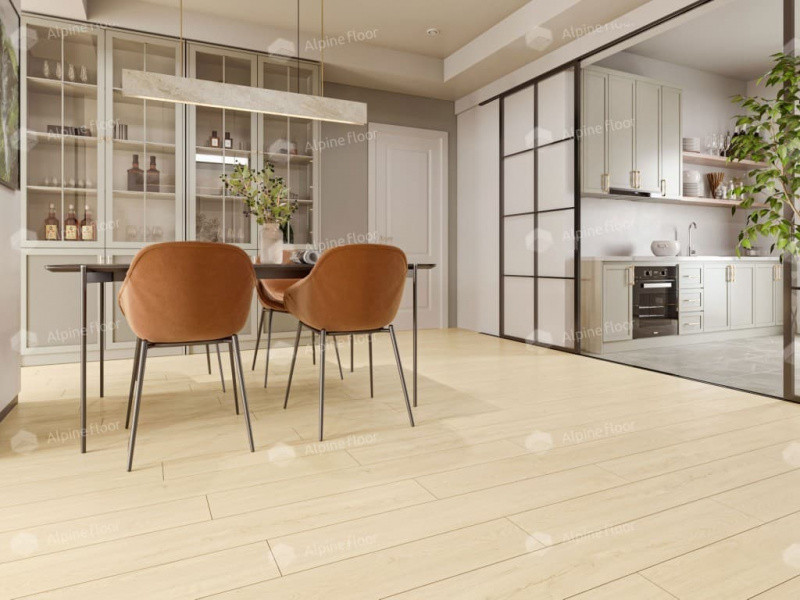 Кварц-виниловая плитка Alpine Floor Секвойя Калифорния Есо 6-6
