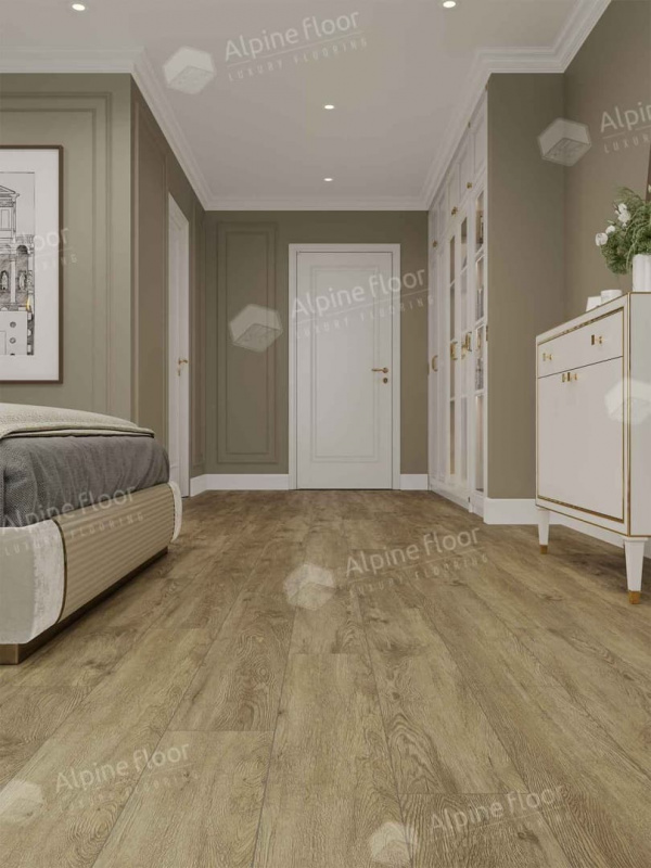 Виниловая плитка Alpine Floor Eco 11-1102 Маслина