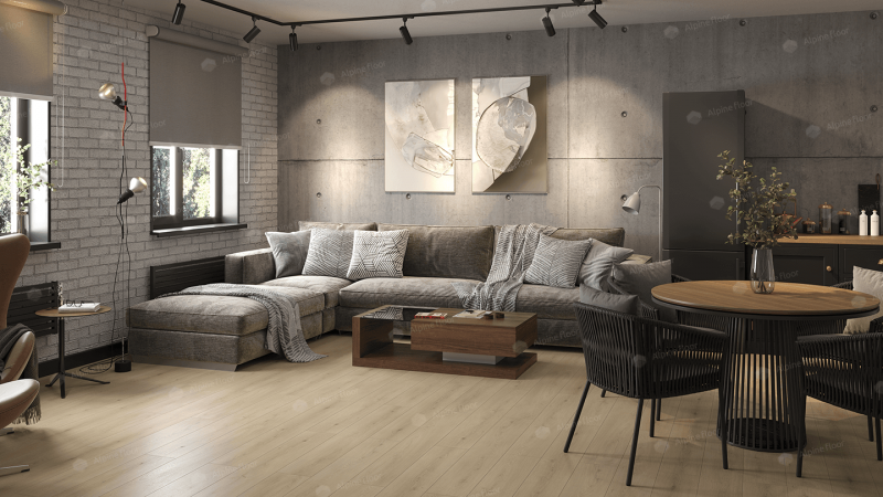 Кварц-виниловая плитка Alpine Floor Есо 11-26 Кипарисовая