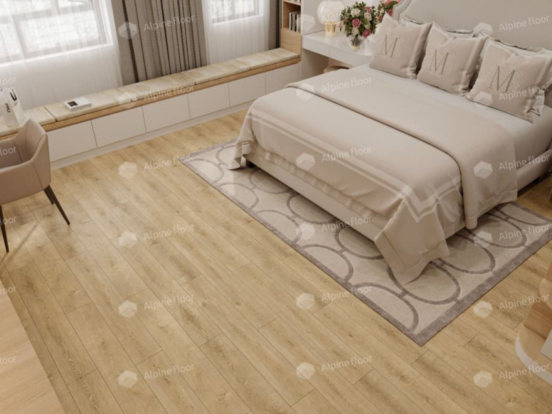 Кварц-виниловая плитка Alpine Floor Комодо Eco 14-701