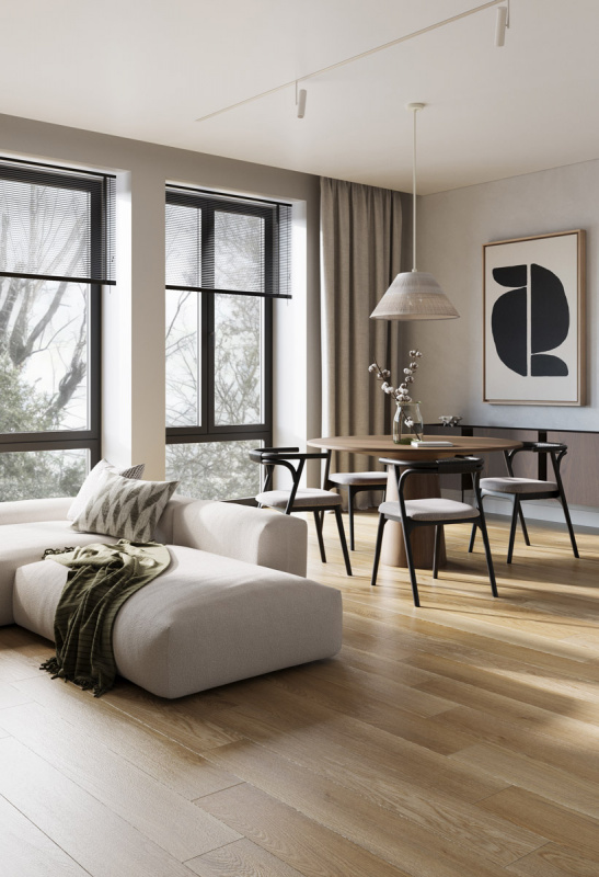 Кварц-виниловый ламинат Fargo Bevel 50-2123-43 Дуб Тибет