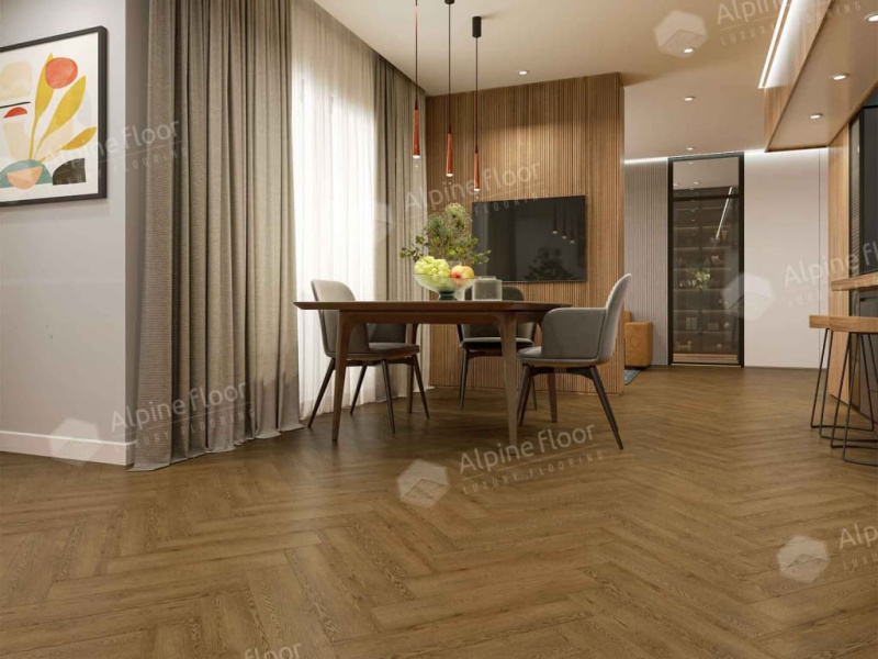 Виниловая плитка Alpine Floor Eco 16-32 Дуб Селена