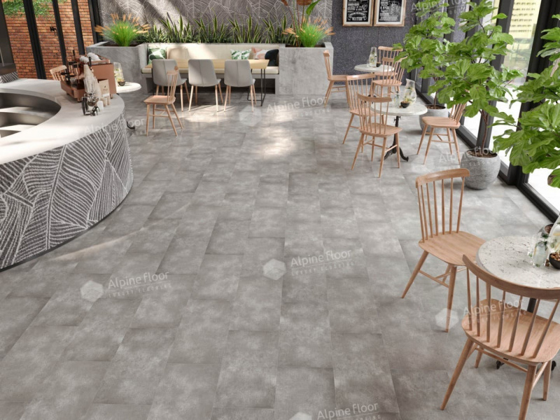 Кварц-виниловая плитка Alpine Floor Девон Eco 4-12