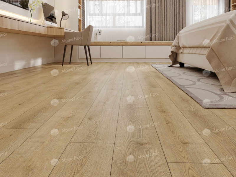 Кварц-виниловая плитка Alpine Floor Комодо Eco 14-701