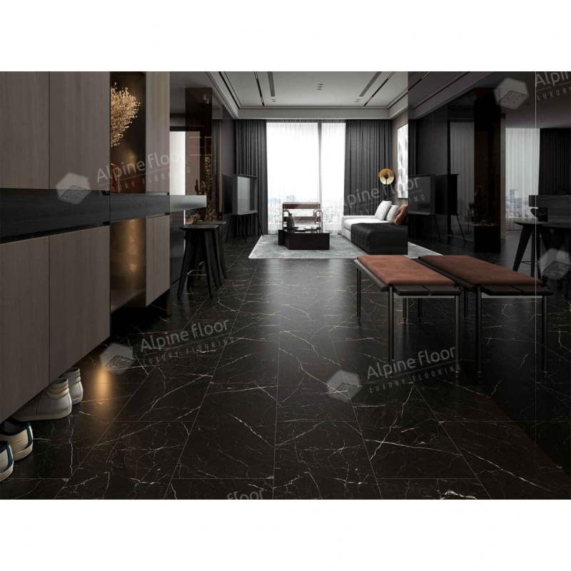 Виниловая плитка Alpine Floor Есо 15-21 Неро