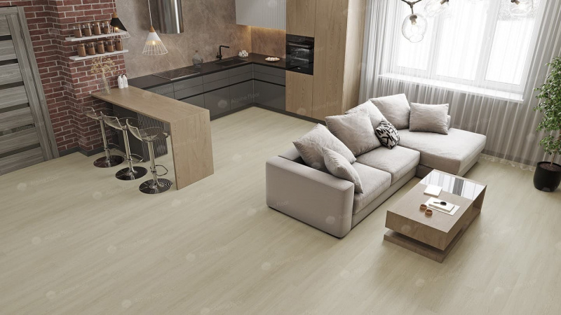 Кварц-виниловая плитка Alpine Floor Ленто Eco 14-5