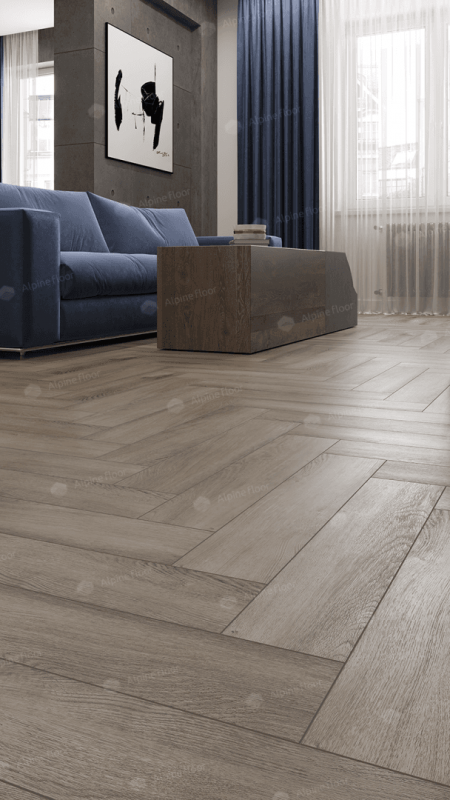 Кварц-виниловая плитка Alpine Floor Eco 19-15 Северная История