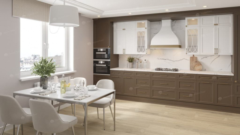 Кварц-виниловая плитка Alpine Floor Дуб Капучино Eco 7-12 Aba