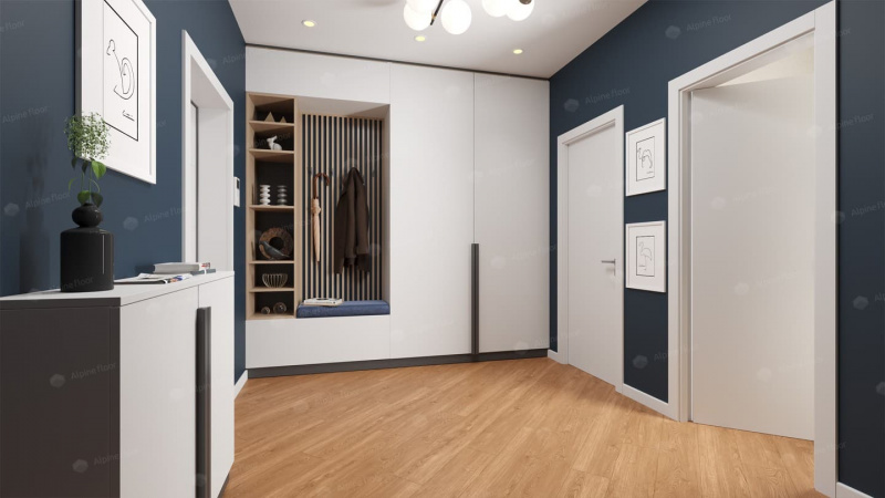 Кварц-виниловая плитка Alpine Floor Секвойя Royal Есо 6-4 Lvt