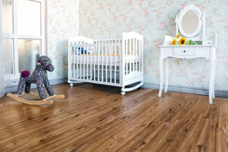 Кварц-виниловая плитка Alpine Floor Дуб Классический Есо 162-7