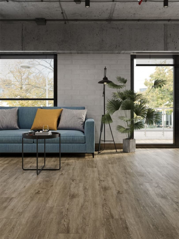 Кварц-виниловая плитка Alpine Floor Гранд Секвойя Венге Грей Eco 11-808 Мс