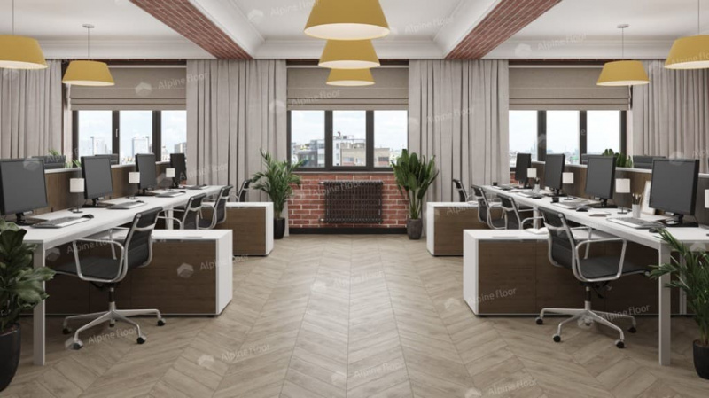 Виниловая плитка Alpine Floor Eco 20-11 Карите Chevron