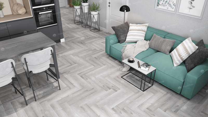 Виниловая плитка Alpine Floor Eco 16-18 Дуб Лейтена