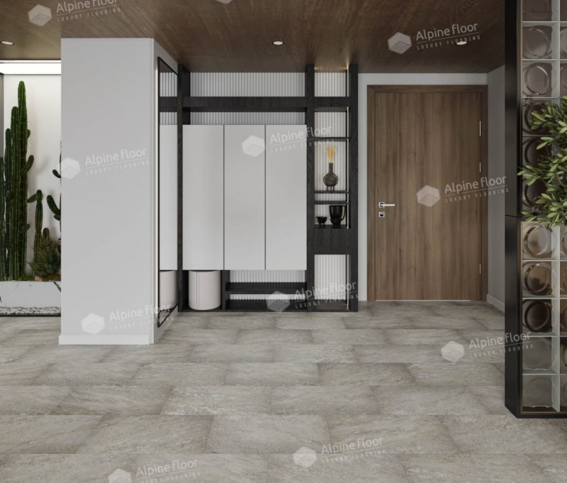 Кварц-виниловая плитка Alpine Floor Шеффилд Eco 4-13
