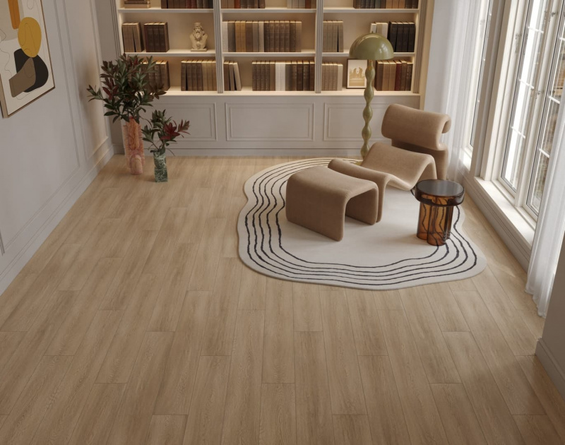 Кварц-виниловая плитка Alpine Floor Туманный Лес Eco 9-4