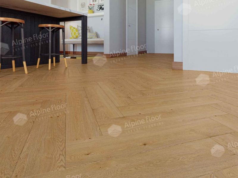 Виниловая плитка Alpine Floor Eco 16-27 Дуб Хатиса