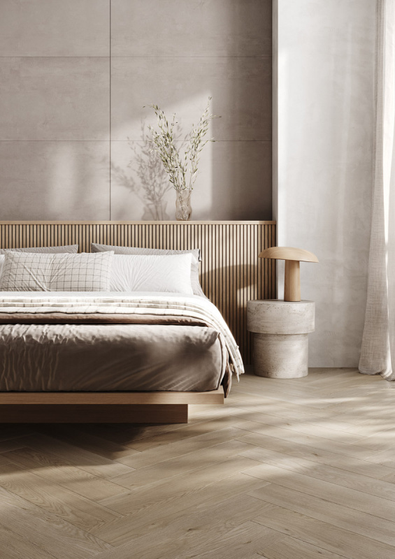 Кварц-виниловый ламинат Fargo Bevel Parquet 33-2123-44 Дуб Кремовый