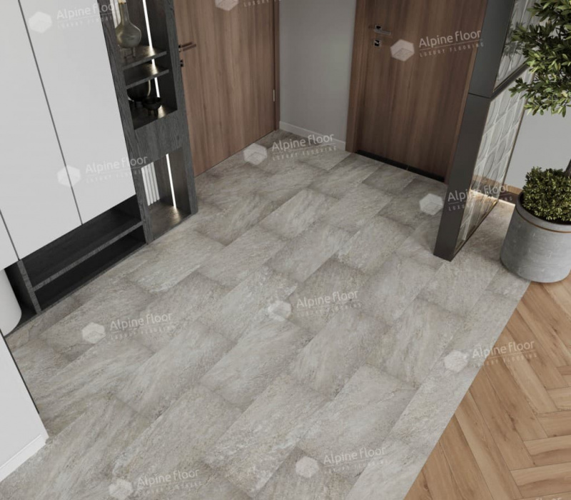 Кварц-виниловая плитка Alpine Floor Шеффилд Eco 4-13
