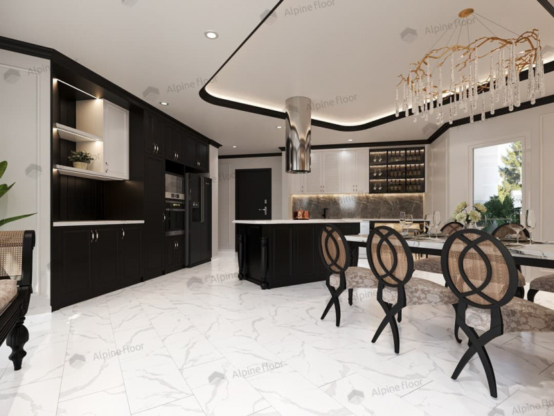 Кварц-виниловая плитка Alpine Floor Гранти Eco 4-31