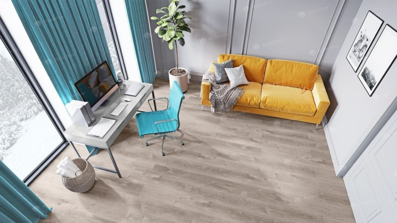 Кварц-виниловая плитка Alpine Floor Дуб Гранит Eco 7-8 Aba