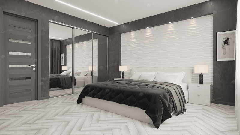 Виниловая плитка Alpine Floor Eco 16-12 Дуб Альхена
