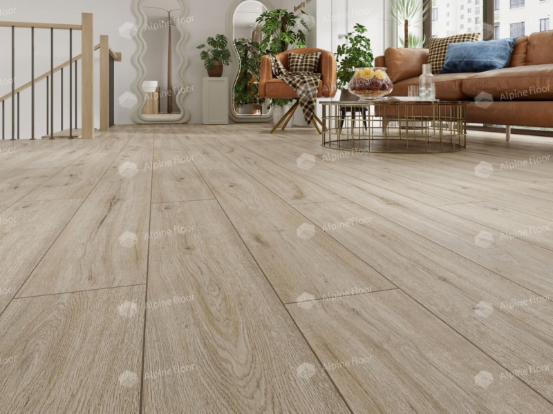 Кварц-виниловая плитка Alpine Floor Прэсто Eco 14-801